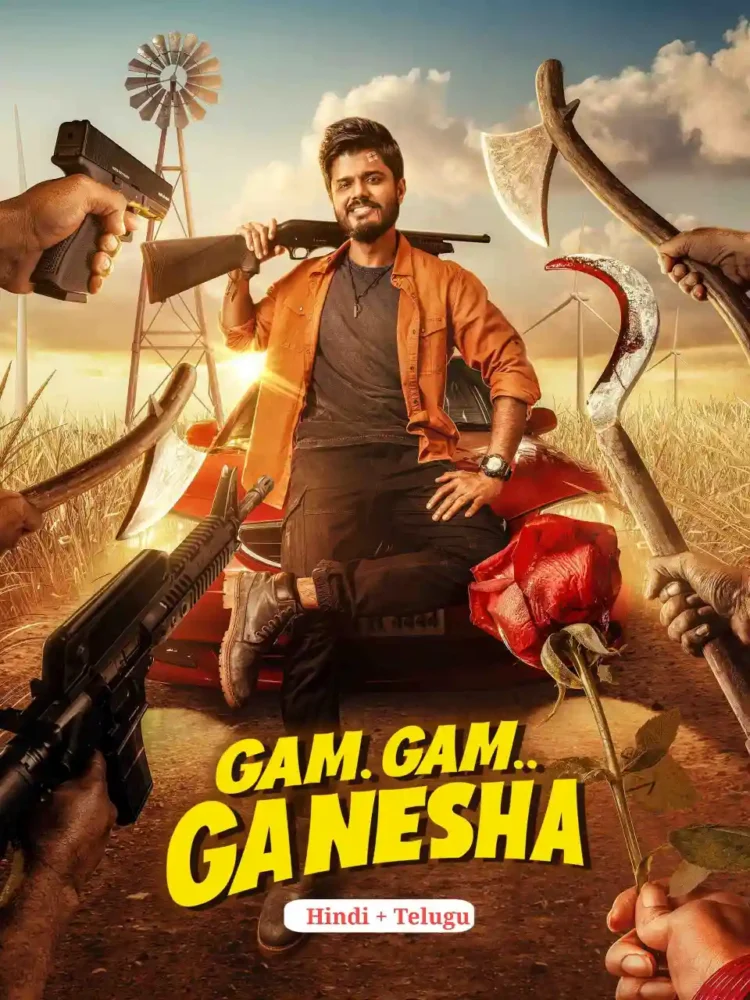 Free Gam Gam Ganesha (2024) (Hindi + Telugu) Dual Audio UnCut South Movie HD ESub